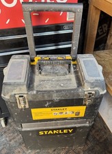 Stanley Mobile Work Centre Toolbox with Metal Latches 55.1L Capacity Used