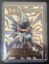2021 Panini Select Justin Fields #TUR-4 Turbocharged RC Bears