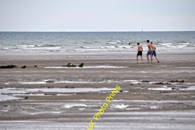 Photo A3 Westward Ho! : Sandy Beach Northam/SS4429 Some people brave wh c2014