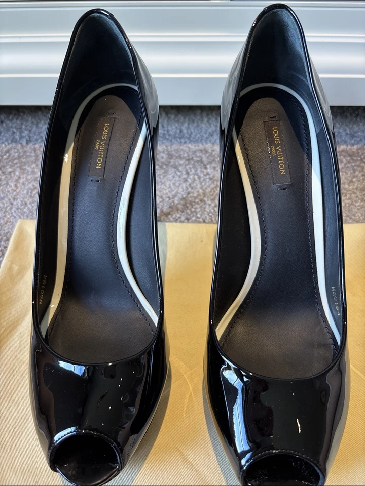 Louis Vuitton Women's Black  Shoes Size Eu 41 Uk 8 New Without Box - Image 2 of 4