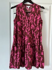 Women’s Nine West Sleeveless Polyester Knee Length Dress Size Small