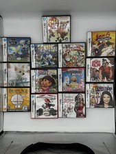 Nintendo DS and 3DS Game Empty Case Lot Bundle of 13 Some Manuals Mixed Lot