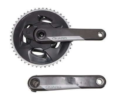 SRAM Quarq DUB SL 2x 12 Spd Carbon Road Bike Power Meter Crankset 177.5mm 48/35T