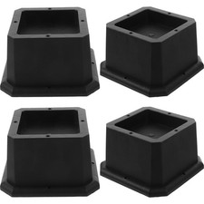  4 Pcs Rehausseurs De Lit Support Robuste Meuble Monte-meubles Contremarches