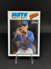 2026 Topps Heritage #19 Brett Baty Chrome