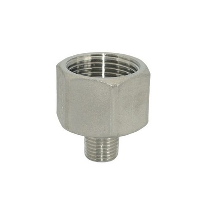 1/4'' male  to 3/4'' female NPT Hex Nipple Reducer Adapter Pipe Stainless steel