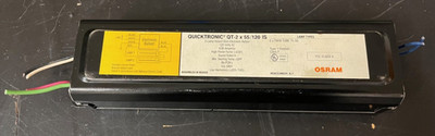 OSRAM QUICKTRONIC QT 2X55/120 IS 2-LAMP INSTANT START ELECTRONIC BALLAST