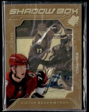 2020-21 SPx Shadow Box Autographs Victor Soderstrom 086/175 #SBA-VS