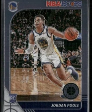 2019-20 Hoops Premium Stock Jordan Poole #223 RC Rookie Card Warriors