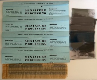 Restposten Vintage 60er Jahre fotografische Kleinbildnegative allgemeine Familienbilder