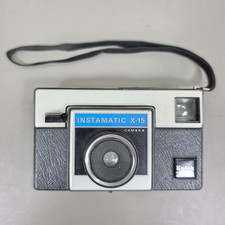Kodak Instamatic X-15 126 Film Camera Made in USA with Wrist Strap