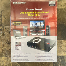 Diamond Xtreme Sound XS71U USB External 7.1 Sound Card w/ S/PDIF M06 0812