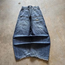Baggy Sir Benni Miles Big Pocket Wide Leg Jnco Styl Y2k Vintage Denim Jeans 32