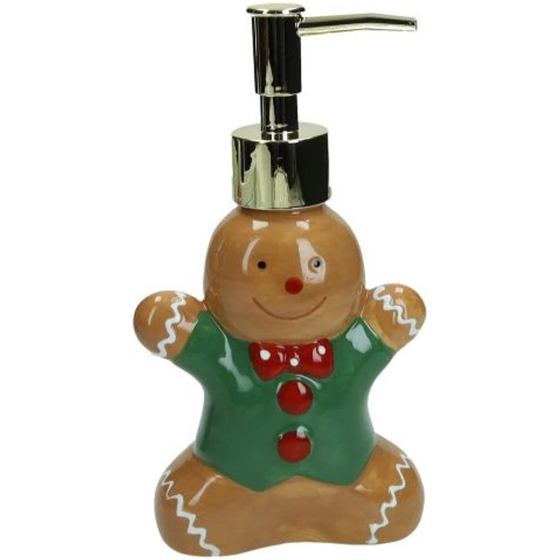 Dispenser Sapone Natale Christmas BRANDANI Pupazzo Renna Schiaccianoci Assortiti, fotografia 6 di 9