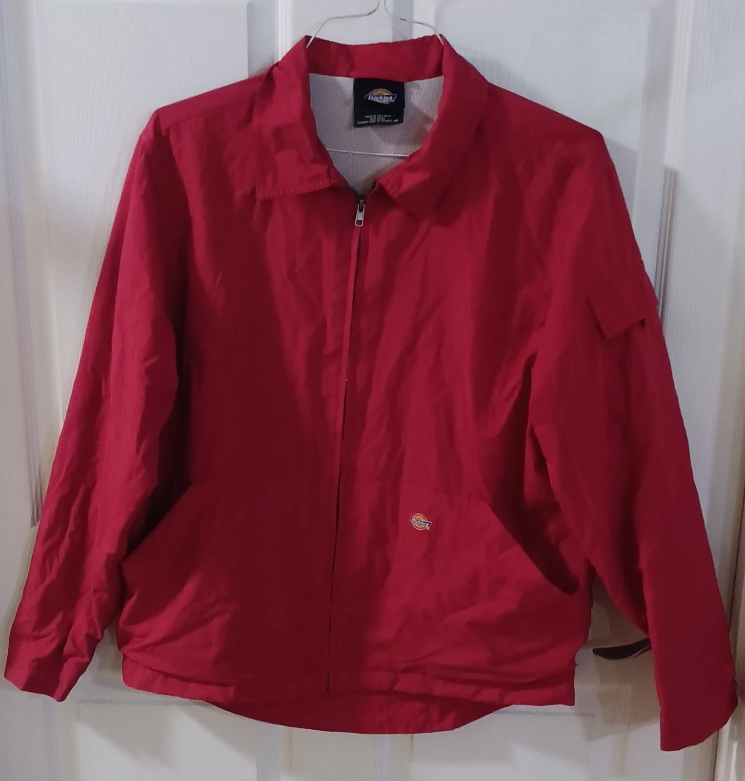Vintage Mens Dickies Full Zip Windbreaker Style Jacket