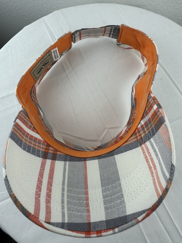 Cappello Berretto Hooters Gufi Nido Plaid Sole Golf Visiera Regolabile Uomo Donna Bianco Arancione - Foto 3 di 3