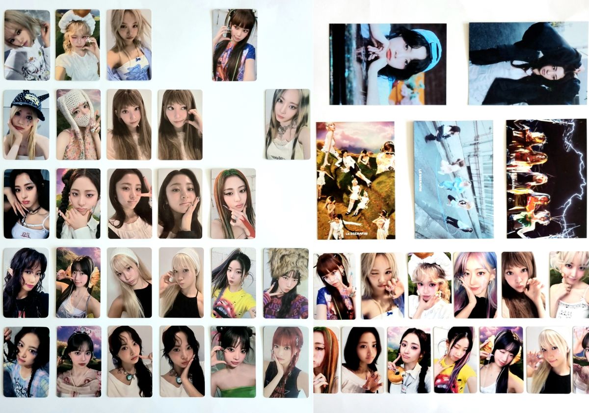 Le Sserafim 4th Mini Album CRAZY Official Photocard SW M2U