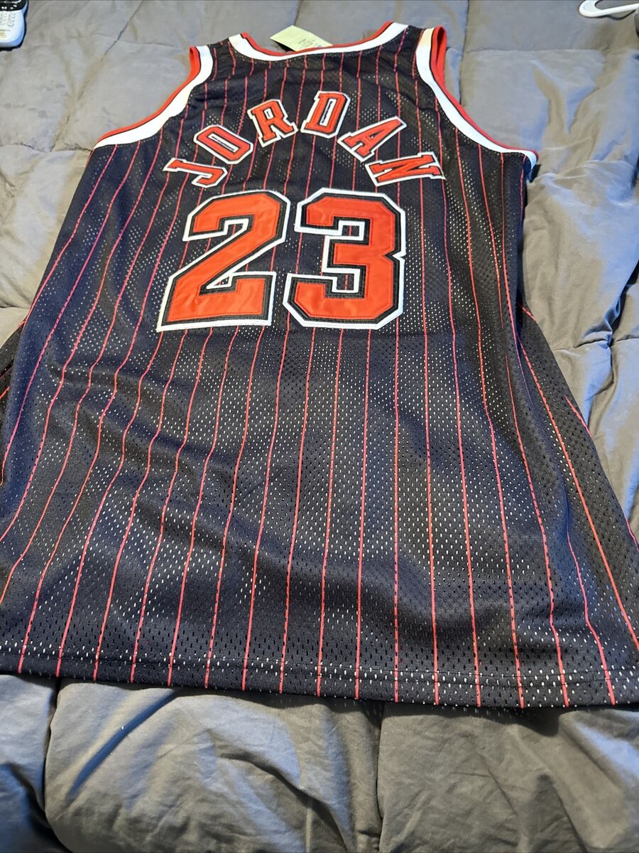 Chicago Bulls Michael Jordan 1984 Nike Flight 48 Black Chicago Bulls Michael Jordan 1984 Nike Flight 48 Black