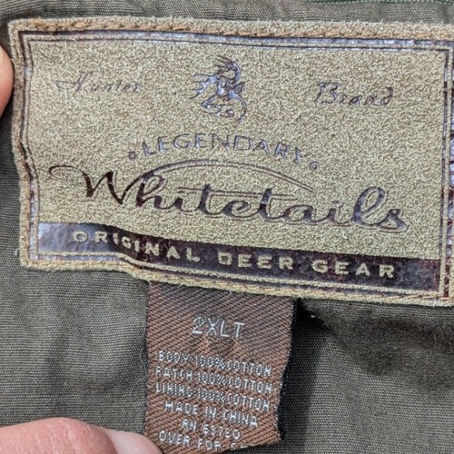 Chaqueta militar Legendary Whitetails verde equipo de caza para hombre 2XLT - Imagen 3 de 8