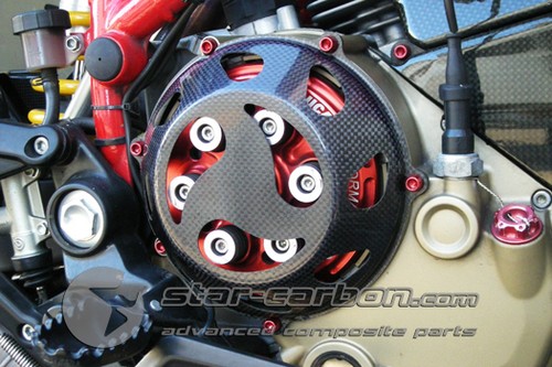 COPRIFRIZIONE FIBRA CARBONIO DUCATI STREETFIGHTER - Picture 5 of 5