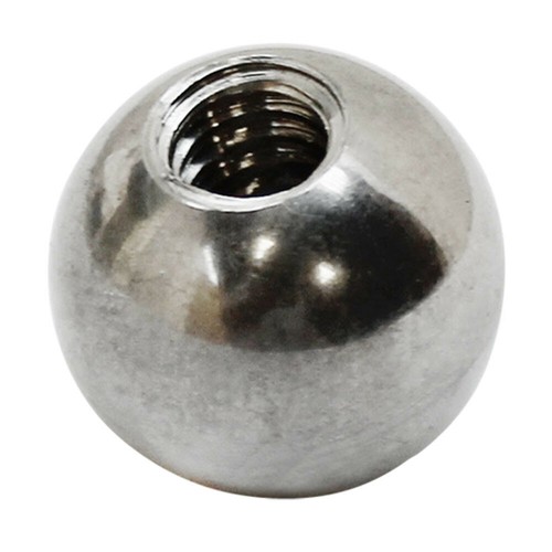 5 PC 1/4" - 20 Thread LEFT Hand Marine Stainless Steel 316 Ball Nut UNC Cap Dome - Picture 2 of 5