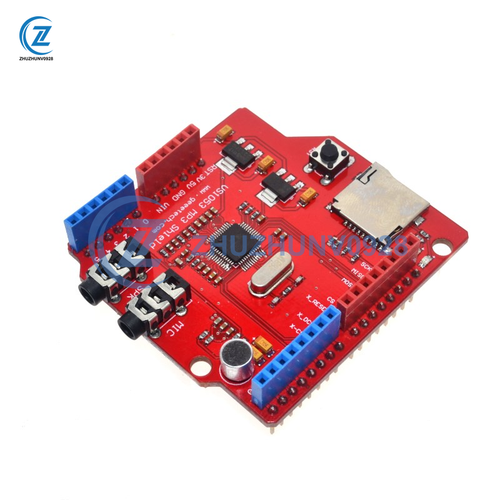 DollaTek VS1053 MP3-module ontwikkelingsbord (on-board spraakopname