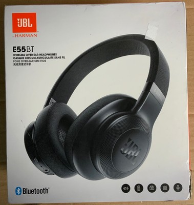 🎧 JBL E55BT Wireless Over-Ear Headphones - Black ‼️broken, READ  DESCRIPTION‼️ 603784308494 | eBay