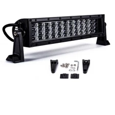 12" 10D LED Work Light Bar Spot Flood Driving For Off Road JEEP Truck ATV Ford