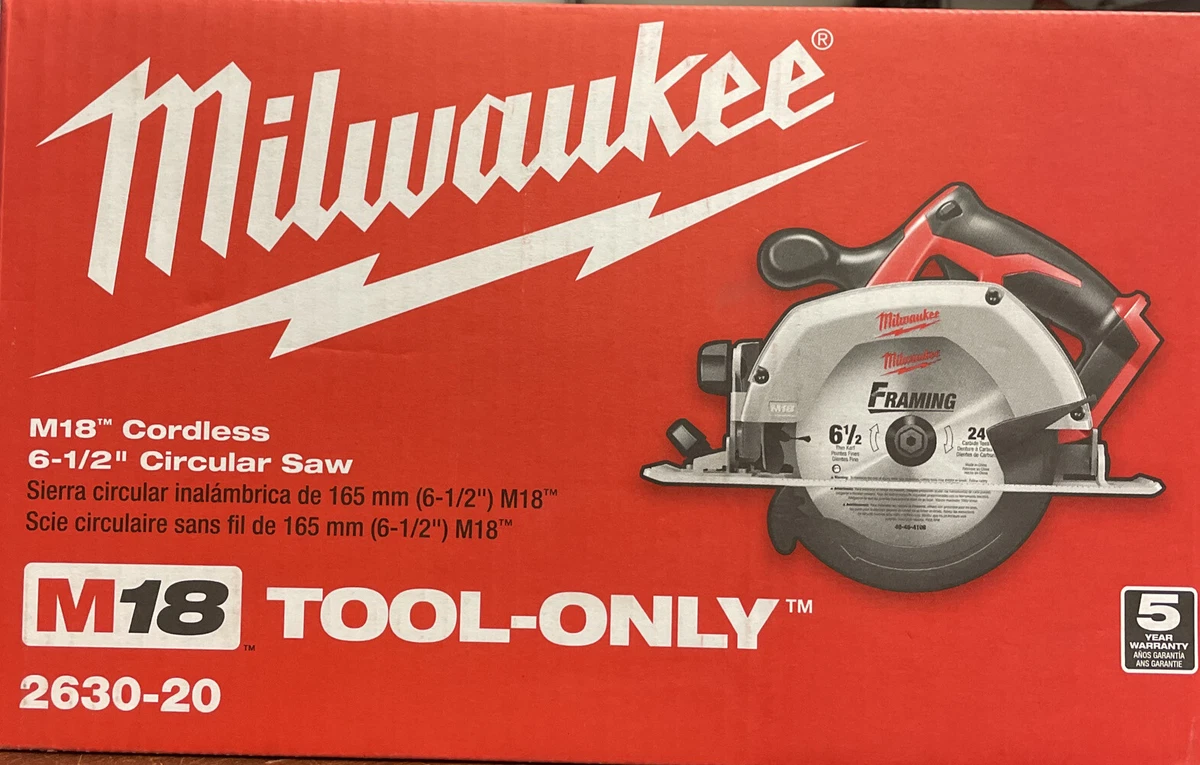 Milwaukee 18 volt 2024 cordless circular saw
