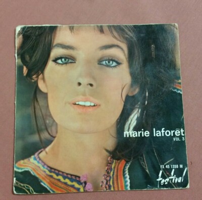 Marie Laforet /Was bringt Mädchen zum Weinen / Flug 3/ 45 Runden