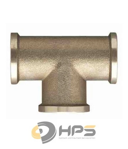 T-Stück aus Messing mit Innengewinde verschiedene Größen Gewindefittings