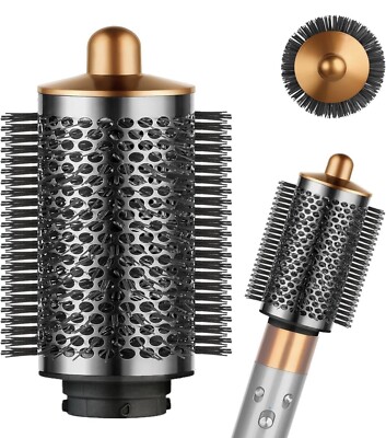 Dyson Airwrap Large Round Volumizing Brush - Nickel/Copper Fluffy Styler