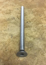 (10) 1/4-20X4-1/2 Flat Head Socket Countersunk Allen Hex Cap Screw Stainless 4.5