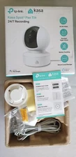 TP-LINK KC410S 256GB Storage Night Vision 2K 24/7 Recording Home Security Camera