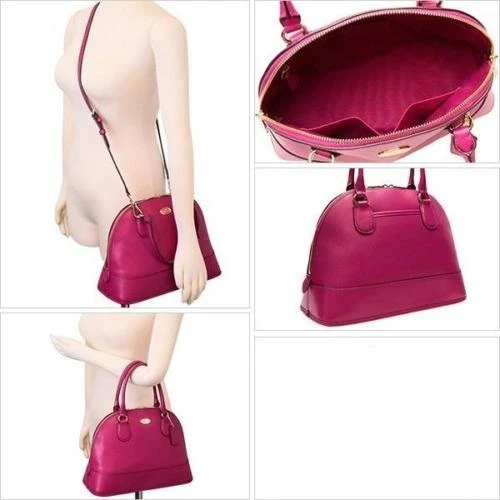 Borsa a tracolla Coach Cora nuova con etichette $395 borsa in pelle a cupola borsa a tracolla F33909