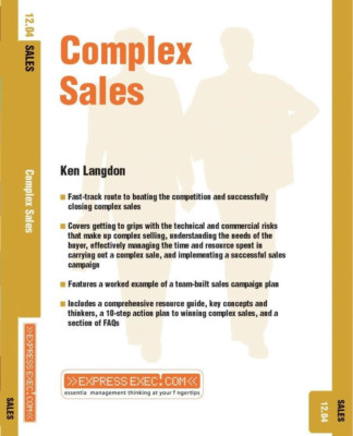 Complex Sales (Express Exec) - Paperback NEW Ken Langdon 2003-02-26