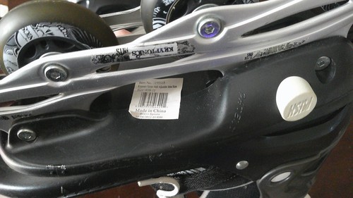 Herren Kryptonic Inline Skates verstellbar Größe 10-11 schwarz-weiß - Bild 12 von 16