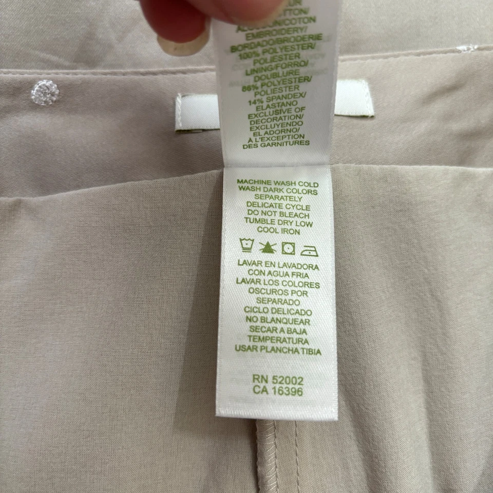 LIZ GOLF Mujer Novedad Golf Skort Talla 8 Aire Libre Tenis Senderismo Preppy Gorpcore Foto 3 de 4