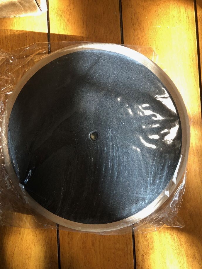 Pad D'entraînement Batterie GLEAM 20cm - Surface Silicone, Base érable, Silencieux