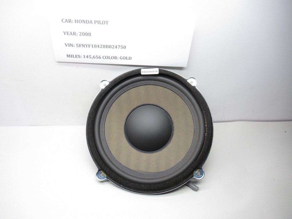 2008 Honda Pilot Audio Subwoofer Speaker Rear Bass Stereo System