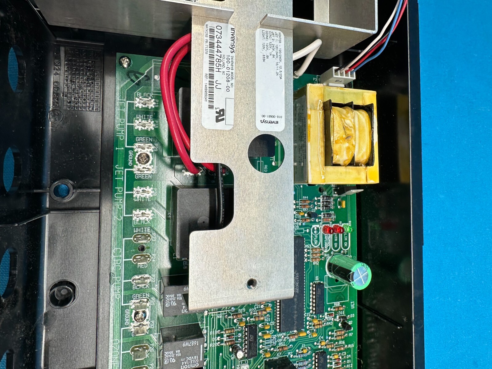 Watkins Hot Springs IQ 2000 Hot Tub Spa Control Circuit Board System