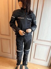 Motorrad Textil Kombi Damen Motorrad Touring Textil Kombi Schwarz