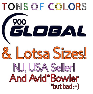 Global 900 Bowling Vinyl Decal Many Sizes & Colors Avail. - Buy 2 Get a 3rd FREE