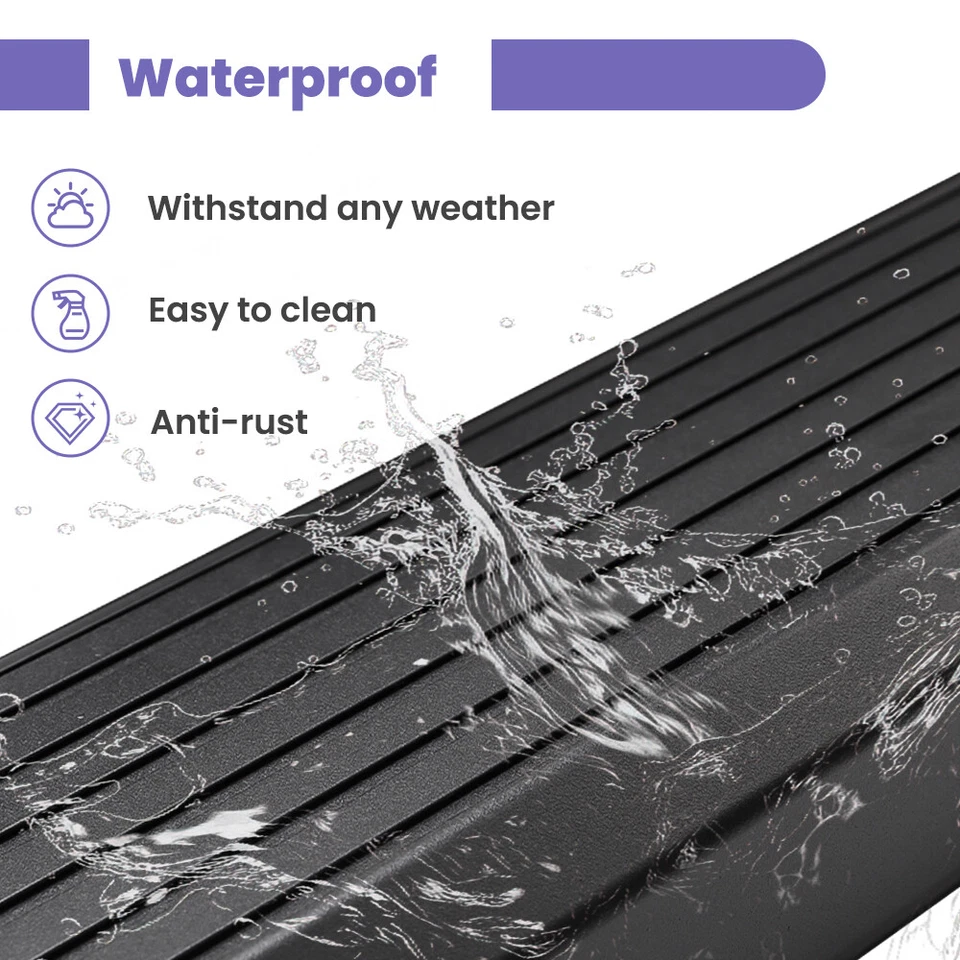 600lbs Running Boards For Toyota Sienna 2021-2026 Side Steps Nerf Bars Protector - Image 3 of 4