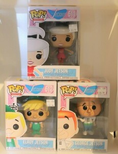 Funko Pop! Judy Jetson #511, George Jetson #365 & his Boy Elroy Jetson #512 | eBay