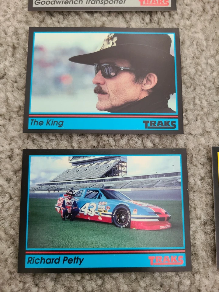 1991 Traks Racing Cards Singles - Complete Your Set 1-200 - NASCAR - Image 2 of 4