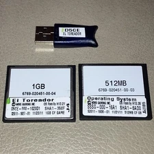 WMS Williams BB2 Slot Machine EL TOREADOR Software set with dongle