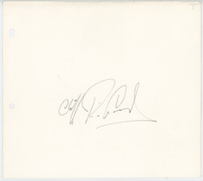 Cliff Richard LARGE Autographed Signed Vintage Album Page AMCo COA 26263