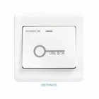 HOMSECUR 4 Wire Video Doorphone Entry Intercom Touch Screen Auto Phone Doorbell