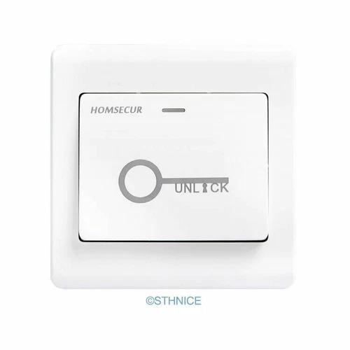 HOMSECUR 4 Wire Video Doorphone Entry Intercom Touch Screen Auto Phone Doorbell